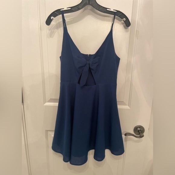 URBAN Outfitters Blue Babydoll Dress - Picture 4 of 6